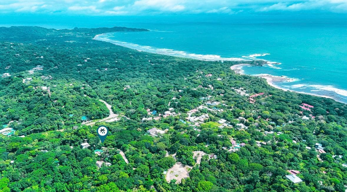 Pelada Jungle Edge Lot - Water and Electric Permits Minutes From Premier Nosara Beaches